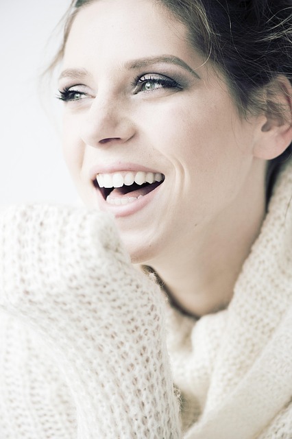 Middle-aged woman with smooth, youthful skin after facelift or non-surgical facial rejuvenation